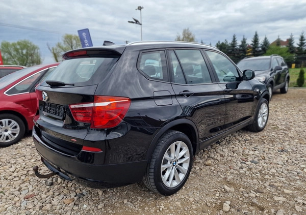 BMW X3 cena 56200 przebieg: 202000, rok produkcji 2013 z Przemyśl małe 631